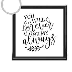 You will forever be my always jewelry box